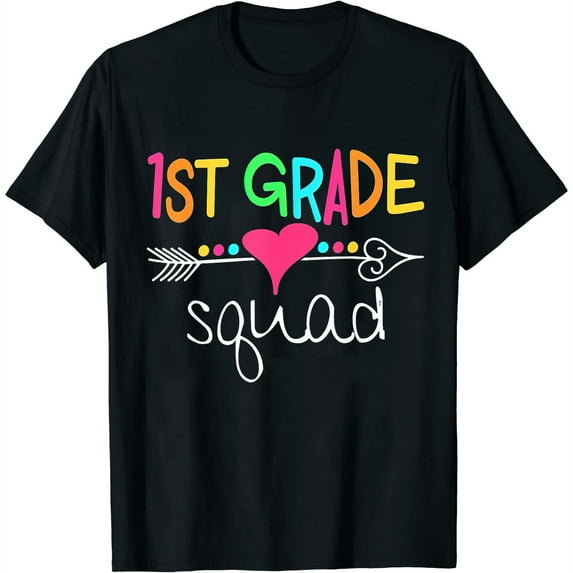 1St Grade Squad First Teacher Student Team Back To School T-Shirt
