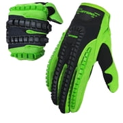 1Storm Adult Motocross Gloves CB12 Motorcycle BMX MX ATV Dirt Bike Bicycle Skeleton Cycling Gloves Green