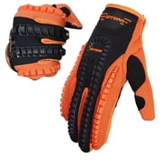 1Storm Adult Motocross Gloves CB12 Motorcycle BMX MX ATV Dirt Bike Bicycle Skeleton Cycling Gloves Orange
