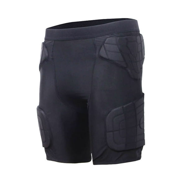 1Storm Men Lycra+EVA Anti-Collision Breathable Leggings Fitness Protective Pants for Football Baseball Basketball Bike Rugby Snowboard Ski Volleyball