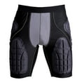 thumbnail image 1 of 1Storm Men Nylon Anti-Collision Shorts Pants Football Baseball Basketball Bike Rugby Snowboard Ski Volleyball Padded Protective Gear, 1 of 4