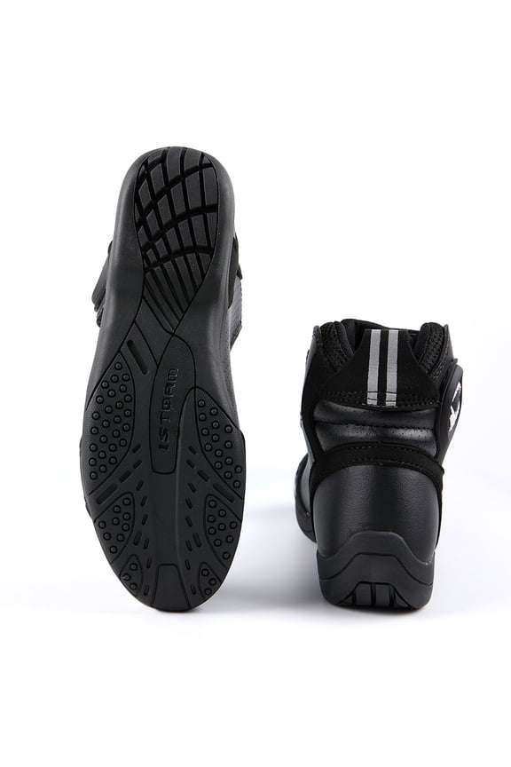 Men's Motorcycle Boots Rider Racing Black Hiking Trekking Outdoor Boots MT015 US 9.5