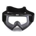 thumbnail image 1 of 1Storm Motocross ATV Dirt Bike MX BMX Goggle GK_Arrow Matt Black, Clear Lens, 1 of 4