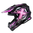 thumbnail image 1 of 1Storm Motocross Adult Helmet ATV Dirt Bike BMX MX Helmet F801CLS Racing Style Sonic Pink, 1 of 1