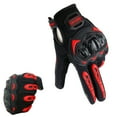 thumbnail image 1 of 1Storm Motocross Motorcycle Gloves MCS17 BMX MX Bike Bicycle Cycling Hard Reinforced Knuckle Touch Screen Red, 1 of 2