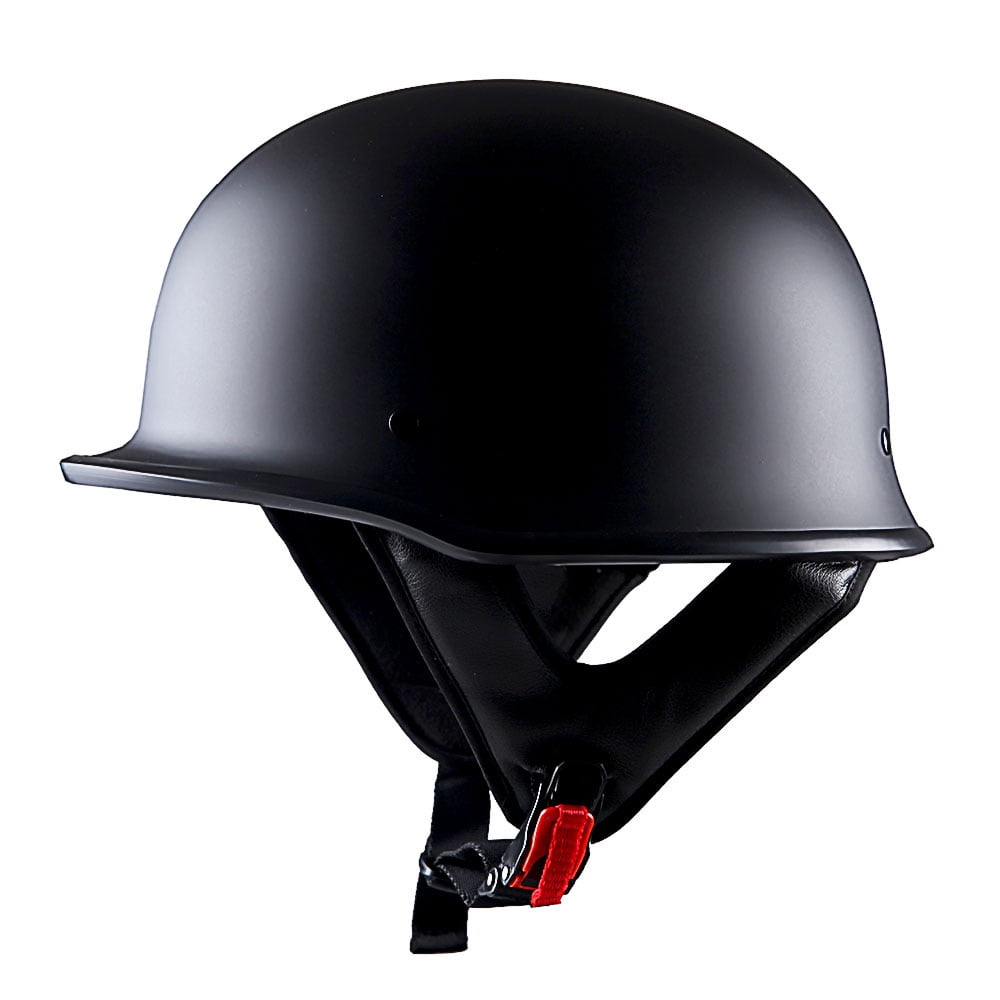 1Storm Novelty Motorcycle Half Face Helmet German Style DOT Approved:  HKY602 Glossy Pink - Walmart.com