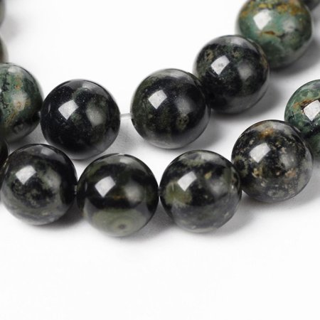 1Strand Natural Kambaba Jasper Beads Strands Round 8mm Hole: 1mm about 46pcs/strand 14.9 inch