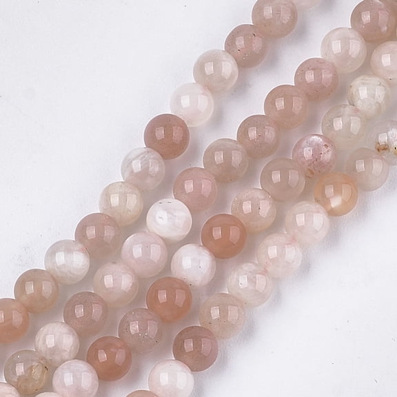 1Strand Natural Sunstone Beads Strands Grade A Round 4mm Hole: 0.8mm about 84~90pcs/strand 15.1 inch