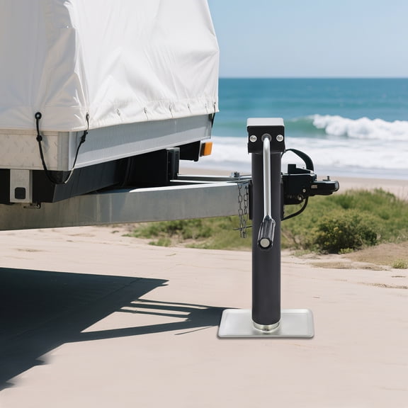 1T/ 2204.62lbs Static Load-bearing Manual Lifting Jack, Hand-cranked Lifting Jack, Free Standing Heavy Duty Lifting Jack