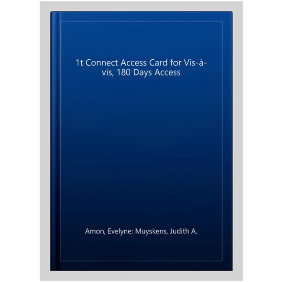 Pre-Owned 1T Connect Access Card for Vis--vis (180 days)