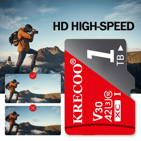 1T Micro SD Card Class 10 SDHC SDXC , UHS-I, C10, U3, V30, 4K, Large Capacity Full HD Memory Card Suitable For Smartphones, Cameras, Computers, Gaming And Other Android Devices