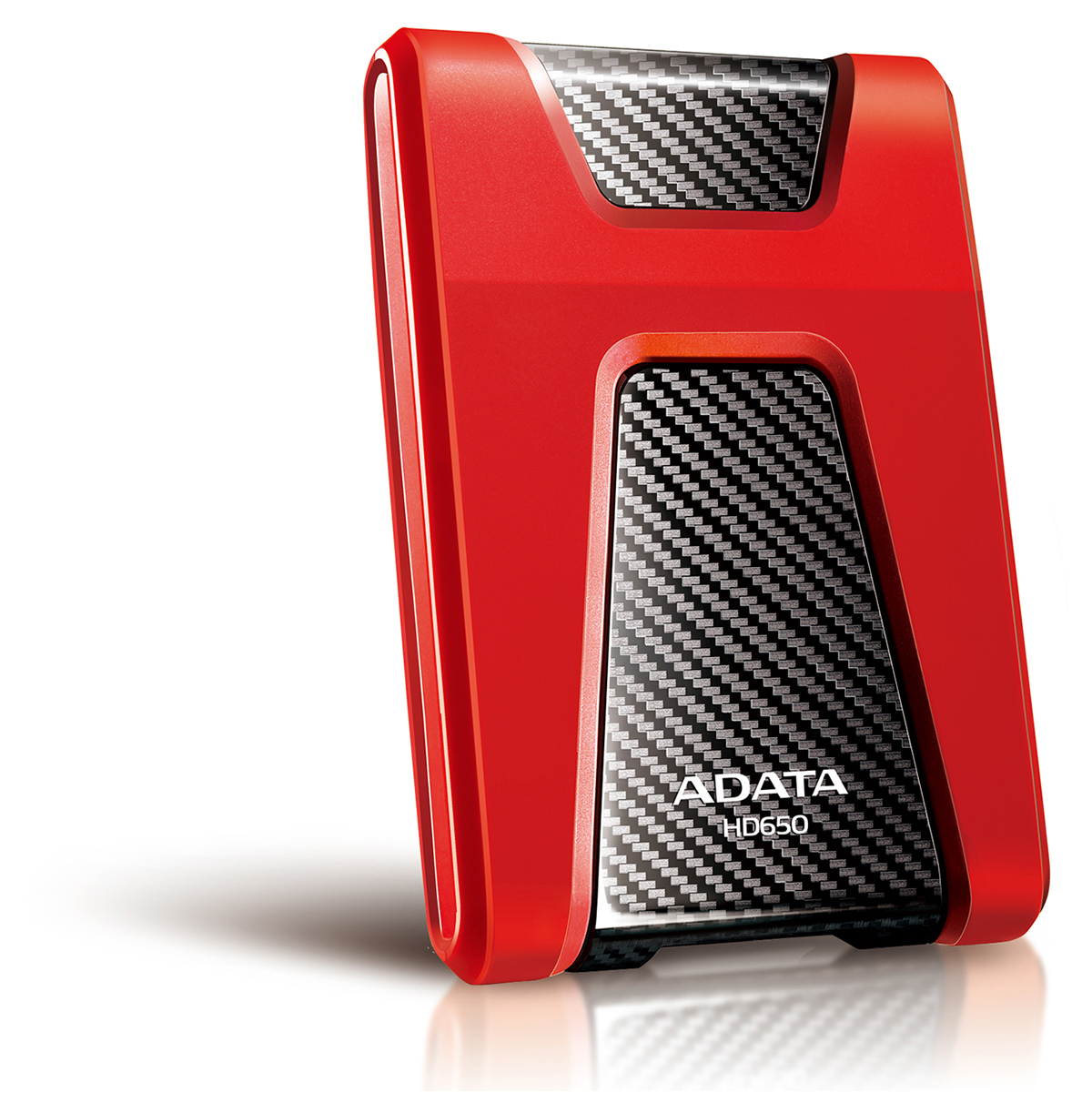 Adata DashDrive HD650 1 TB Portable Hard Drive, External, SATA, Red - image 1 of 5