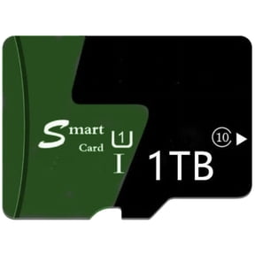 1TB Micro SD Card TF Card with Adapter Class 10 High Speed Memory Card for Phones and Camera Green/Black