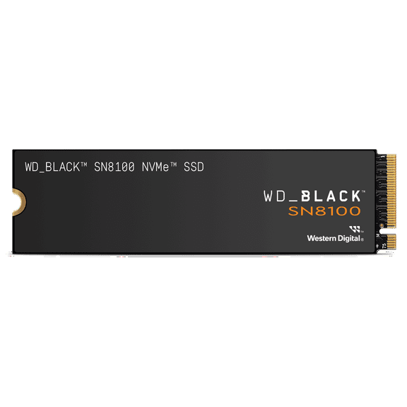 WD_BLACK 1TB SN8100 NVMe SSD, without Heatsink, PCIe Gen 5 - WDS100T1X0M-00CMT0