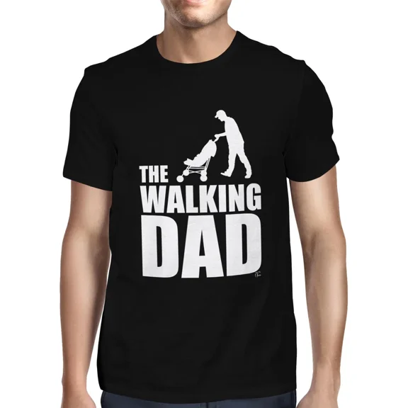1Tee Mens The Walking Dad T-Shirt