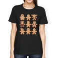 thumbnail image 1 of 1Tee Womens Loose Fit Gingerbread Wars T-Shirt, 1 of 2