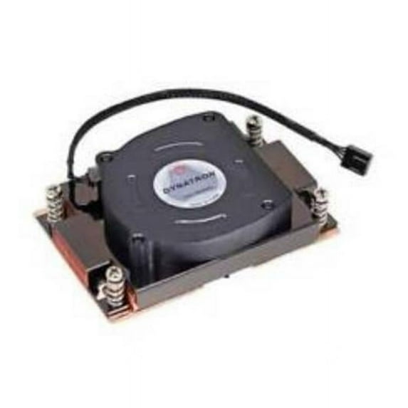 1U Active Copper1100 Heatsink with Vapor Chamber Base Cooler Fan