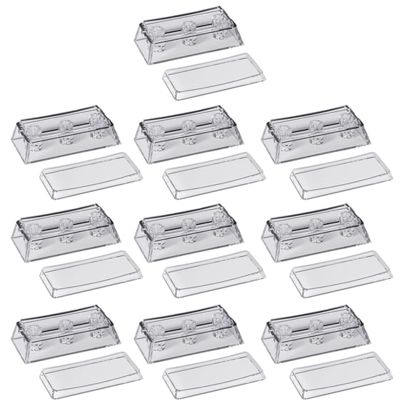 1U/ Clear Keycaps With 95% Light Transmission For Mechanical Keyboards Original Height Durability PC