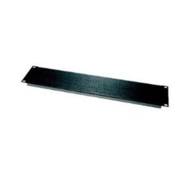 1U Flanged Aluminum Blank Panel - Black - 1 Rack Space size - Walmart.com