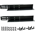 Rail Mount Snapper Rack 1U Server Rack Rails, Universal Mount Rails Fit for Dell Compaq Hp IBM ...