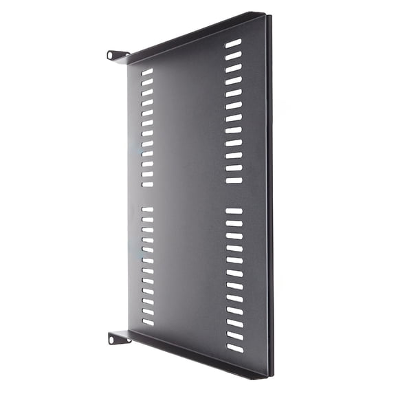 1U Server Rack Shelf Universal Vented Rack Mount Cantilever Tray for 19" NetworkEquipment Rack & Cabinet - Heavy Duty