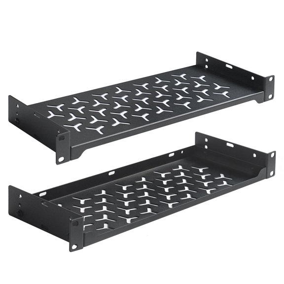 1U Universal Network Server Rack Mount Tray 6"D 19"W 1.73"H AV/IT Storage