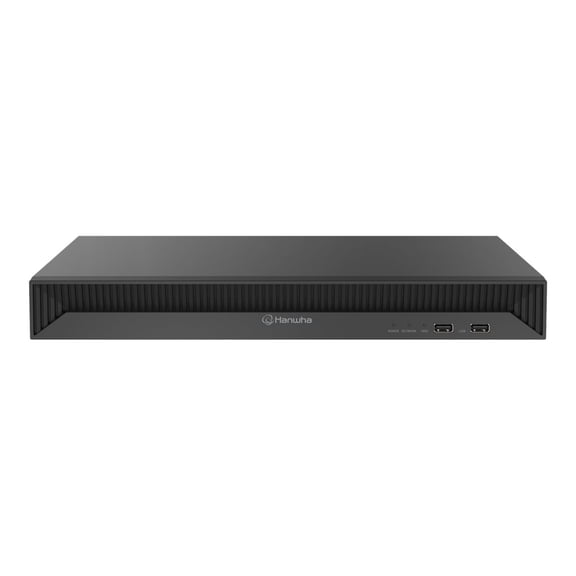 Wisenet WRN-816S-4TB 1u Wave Poe Nvr [intel Based] With 4 Professional Licenses 4tb Raw Supports: 1