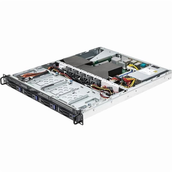 1U4LW-B650-2L2T Server-Barebone 1U AMD Ryzen 7000 AM5 4x3.5SATA Brown Box Desktop Processor