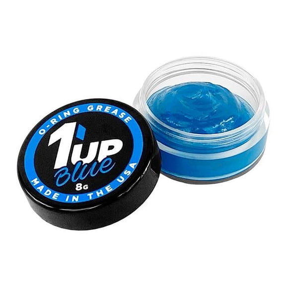 1UP Racing Blue O-Ring Grease Lubricant XL 8g Reduce Sliding Friction 1UP120302