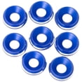 thumbnail image 1 of 1Up Racing 1UP820119 M3 7075 LowPro Countersunk Washers, Dark Blue Shine, 1 of 1