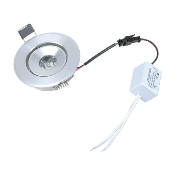 1W Small Recessed LED Spots Light High Brightness LED Downlight Aluminum Alloy for Kitchen and Drop Ceiling Lighting