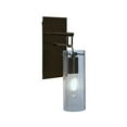 thumbnail image 1 of 1WP-JUNI10BL-BR-Besa Lighting-Juni 10 - One Light Wall Pendant-Bronze Finish-Blue Bubble Glass Color, 1 of 2