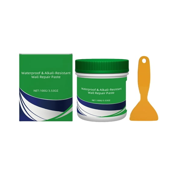 1Wall Repair adhesiv - Quick-Dry & permanent fissure Hole Filler,do-it-yourself Home Repair for barriers, Ceilings, Fixes Nail Holes and Prevents fissure in Minutes (Household Use)