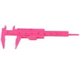 thumbnail image 1 of 1X 0-80Mm Plastic Sliding Vernier Caliper Gauge Measure Tool Double Scale Ruler For Jewelry/Antiques Measurement Rose Red Smile Home, 1 of 9