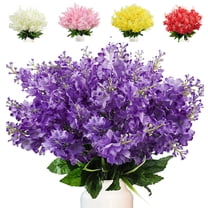 1X Artificial Flower Hyacinth Clearance! Nomeni Artificial Flower Hyacinth Home Decoration Pink, Fake Flowers Promotion Sale! Pink