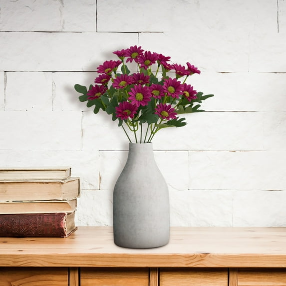 1X Artificial Rose Clearance! Nomeni Simulation Sunflower Small Daisy Flower (1Pc) Rose Red, Fake Flowers Promotion Sale! Pink