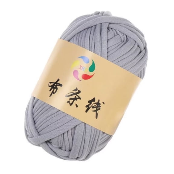 1X Ball of Yarn Chunky Knit Basket Yarn Braided Blanket Diy Crochet Fancy Cloth Chunky Bulky Yarn for Knitted Blanket Bed Cushion Sofa Home Decor Diy Knitting Diy