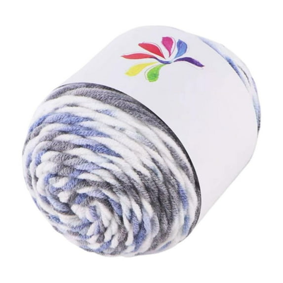 1X Ball of Yarn Clearance! Hand Knitting Colorful Needlework Fashion Cotton Yarn Dyed Thread Yarn for Hand Knitting Crochet Diy Projects Diy Knitting Diy