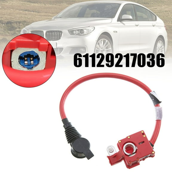 1X Car Positive Battery Wire Fuse Positive Terminal To Cable Connector Cable For Bmw F10 F11 E82 F07 F06 F12 F13 61129217036