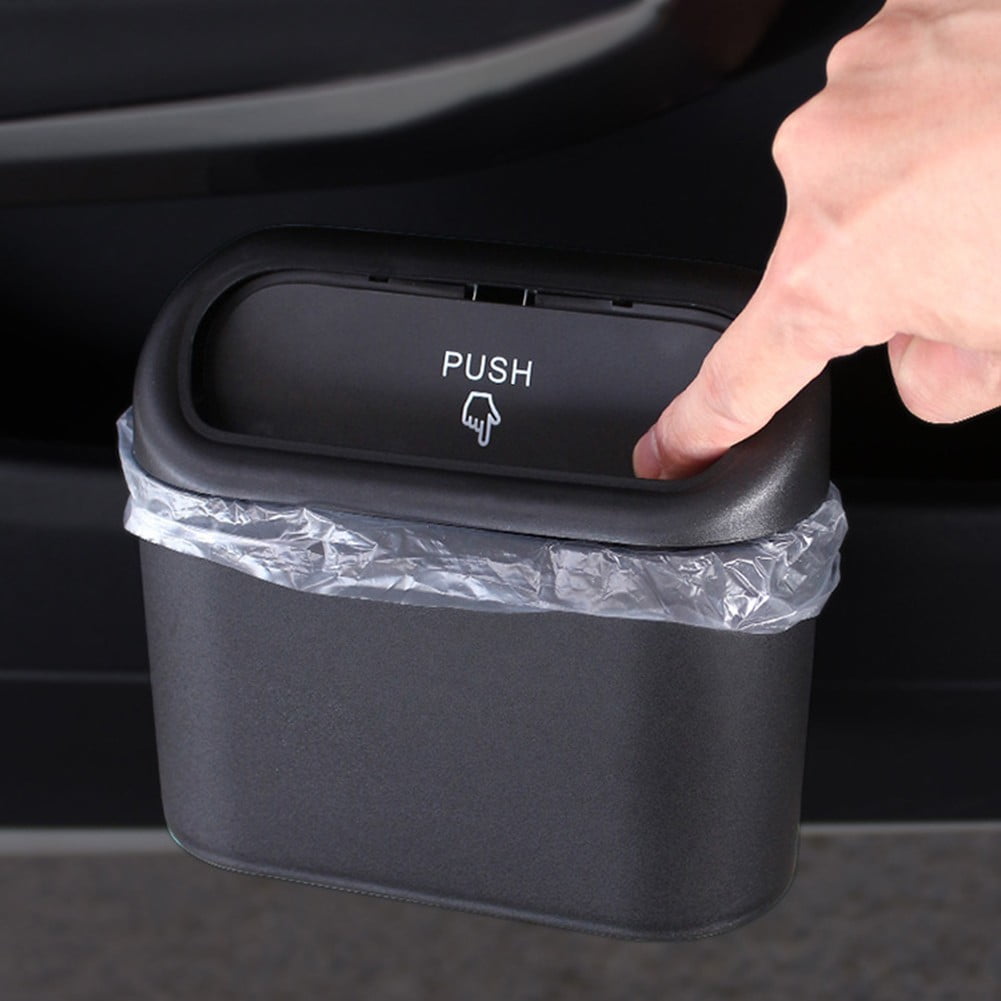 1X Car Rubbish Holder Wrapper Garbage Can Storage Van Trash Waste Bin