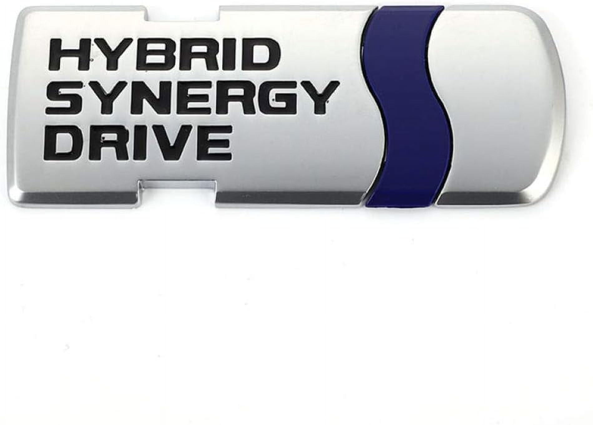 1X Car Sticker Emblem Auto Badge Decal, for Toyota Hybrid Synergy Drive ...