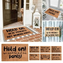 1X Carpet Funny Welcome Doormat Entryway Front Porch Rugs 60 * 40Cm Anti Bottom Floor Indoor Outdoor Carpet for Farmhouse Patio Home Decor Carpet