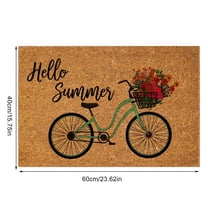 1X Carpet Summer Door Mat Summer Welcome Coir Door Mats Funny Doormat Welcome Outdoor Mat