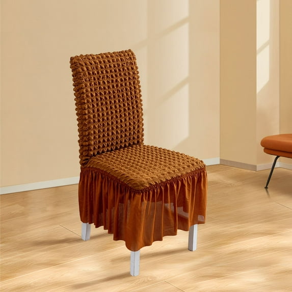 1X Chair Cover Clearance! Bubble Chair Elastic Cover Girl's Heart Dining Table Stool All Season Long Cushion
