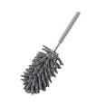 thumbnail image 1 of 1X Chenille Duster, Chenille Duster Gray 0.8M, Fdelink Snowler Extendable Dusting Brush Multi Purpose Cleaning for Home and Car with Detachable and Washable Cloth Head, 1 of 9