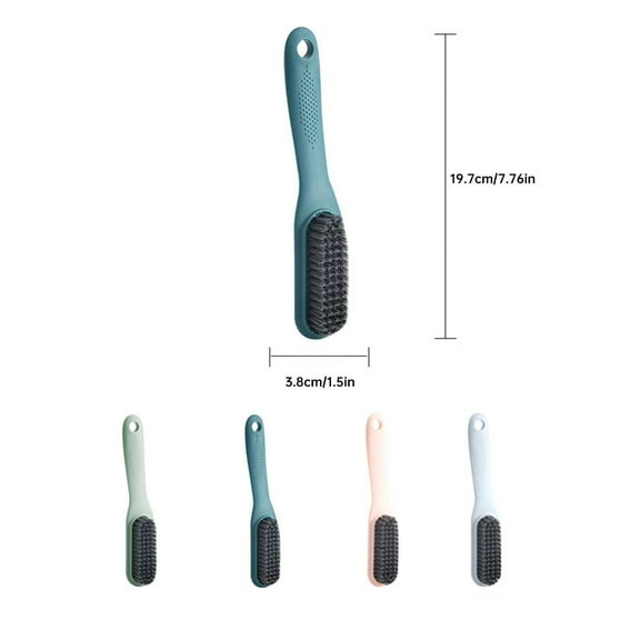 1X Clothes Cleaning Shoes Washing Brush Clearance! Household Cleaning Brush Soft Laundry Brush Shoe Stain Remover Brush Comfort Grip Nylon Brushes for Fabric Clothes Carpet Floor Pack