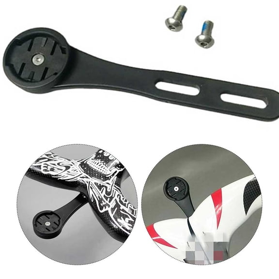 1X Computer Mount Holder for Integrated Handlebar for Garmin for Bryton143Mm
