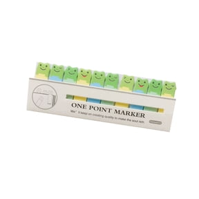 1X Creative Sticky Note Clearance! Nomeni Mini Cartoon Animals Sit in A Row N Times Creative Sticky Notes Frog, Post It Notes Promotion Sale!
