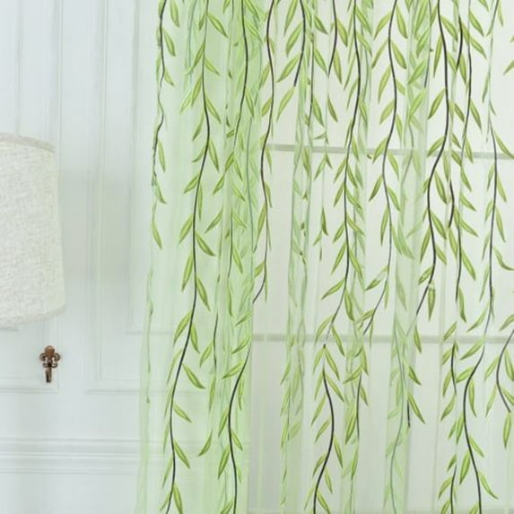 1X Curtain Curtain Thread Voile Curtain Curtain Door Tulle Curtain Window Curtain Home Decor Curtain