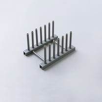 1X Dish Rack Kitchen Plastic Pot Lid Shelf Cooking Storage Kitchen Decor Tool Stand Holder